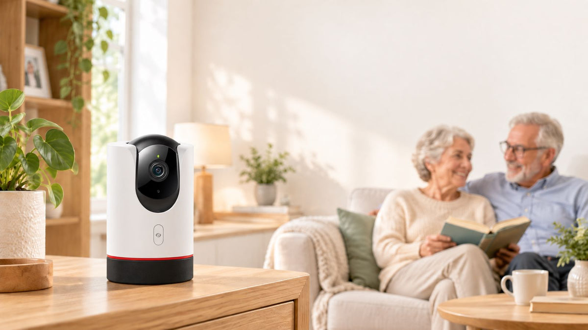 Guía para elegir una cámara para personas mayores en casa: seguridad, comunicación y privacidad