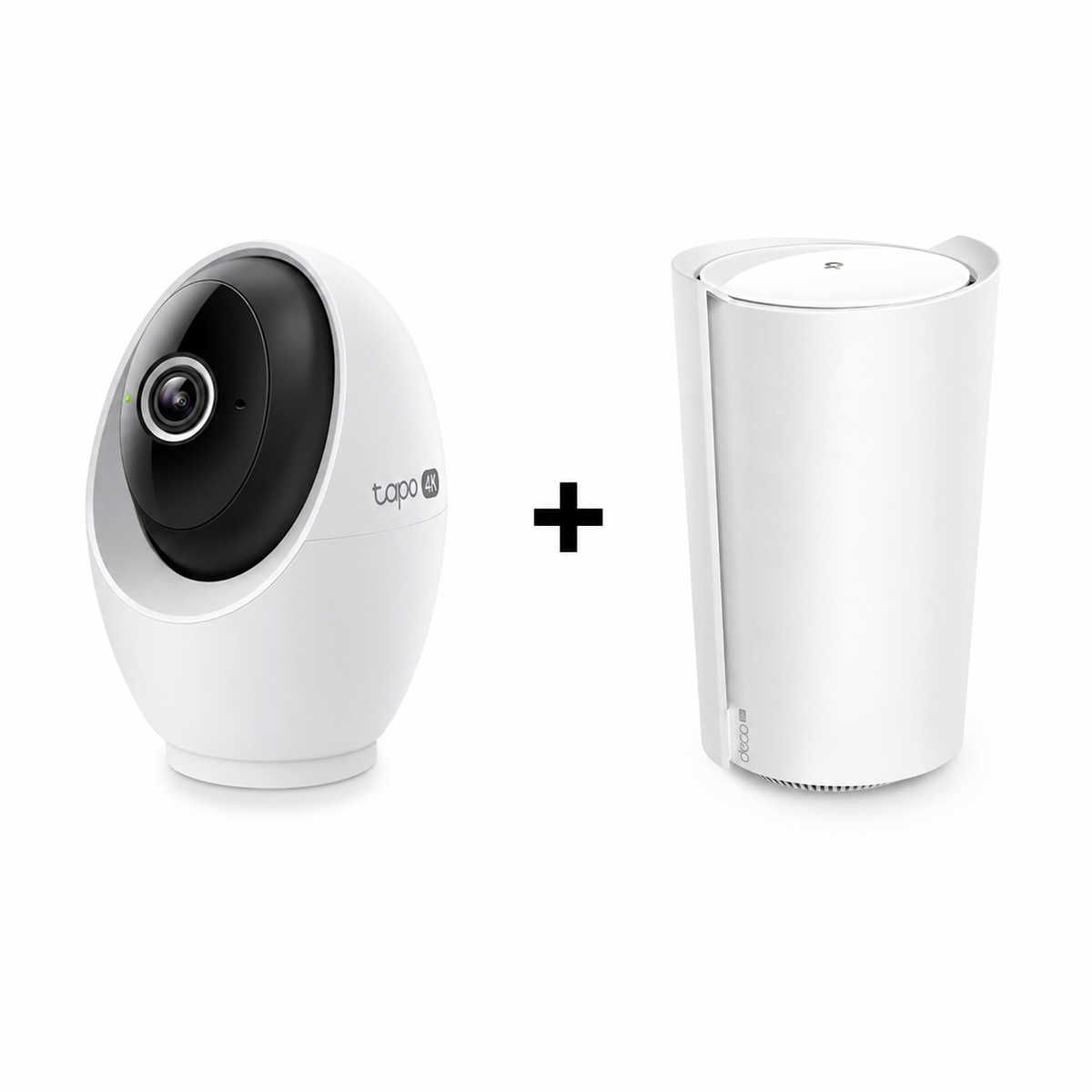 Tapo C260 360º 4K 8MP + Deco X3000-5G Wi-Fi 6 Mesh AX3000 - Bundle