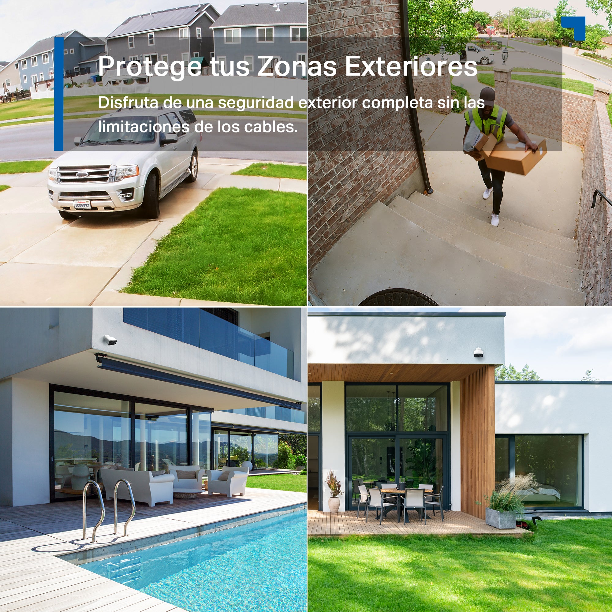 Tapo C400 - Cámara de Vigilancia para Exterior 1080p con Batería Recargable y Detección IA