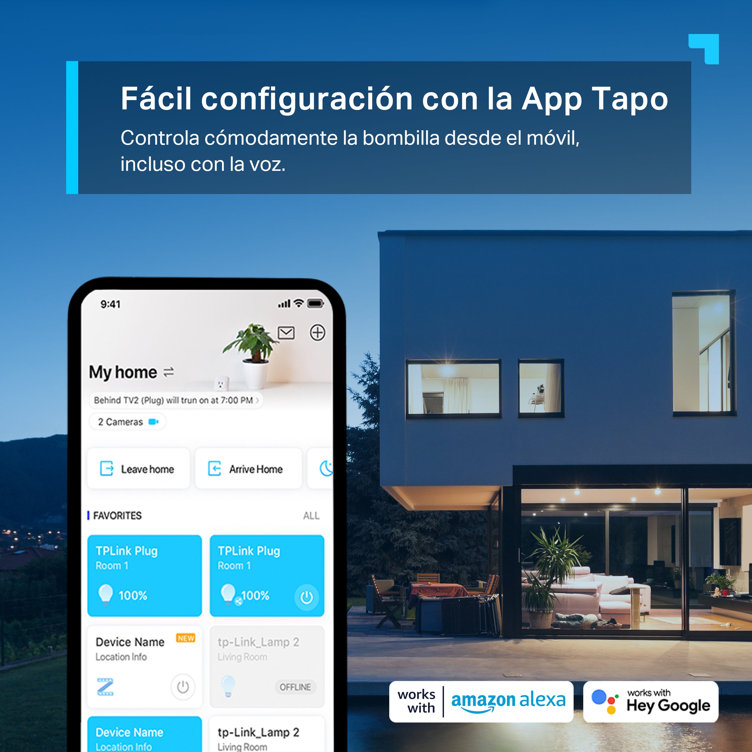 Tapo L630 - Bombilla LED Inteligente Regulable con 16 Millones de Colores RGB
