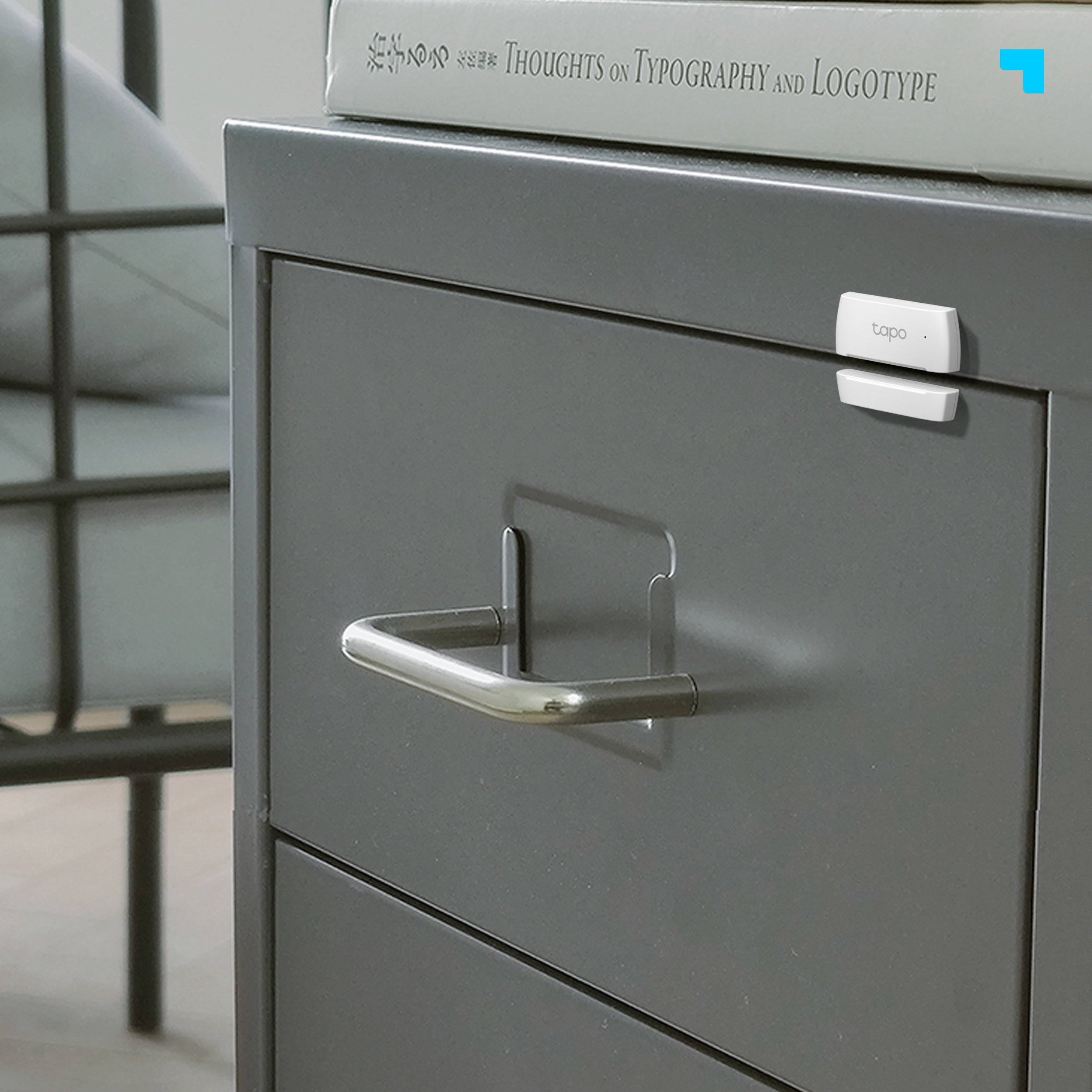 Tapo T110 - Sensor de Contacto Inteligente, Notificaciones, Fácil Instalación, Acciones Inteligentes