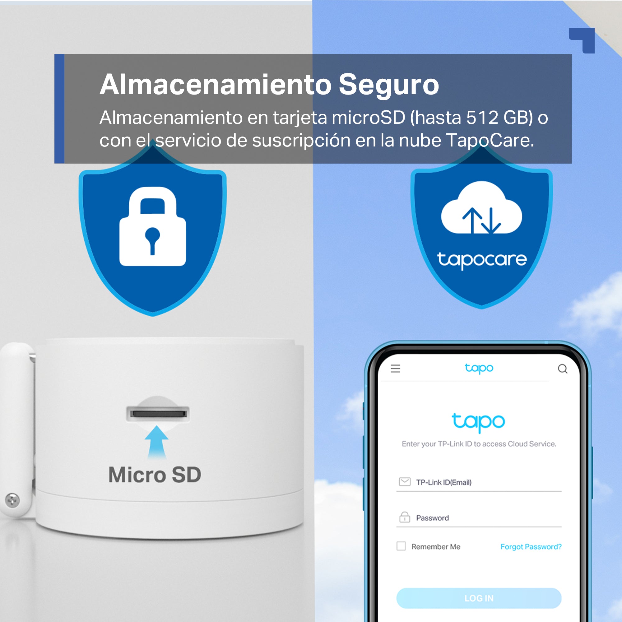 Tapo C125 - Cámara de Vigilancia Base Magnética, Detección por IA y Wi-Fi 6