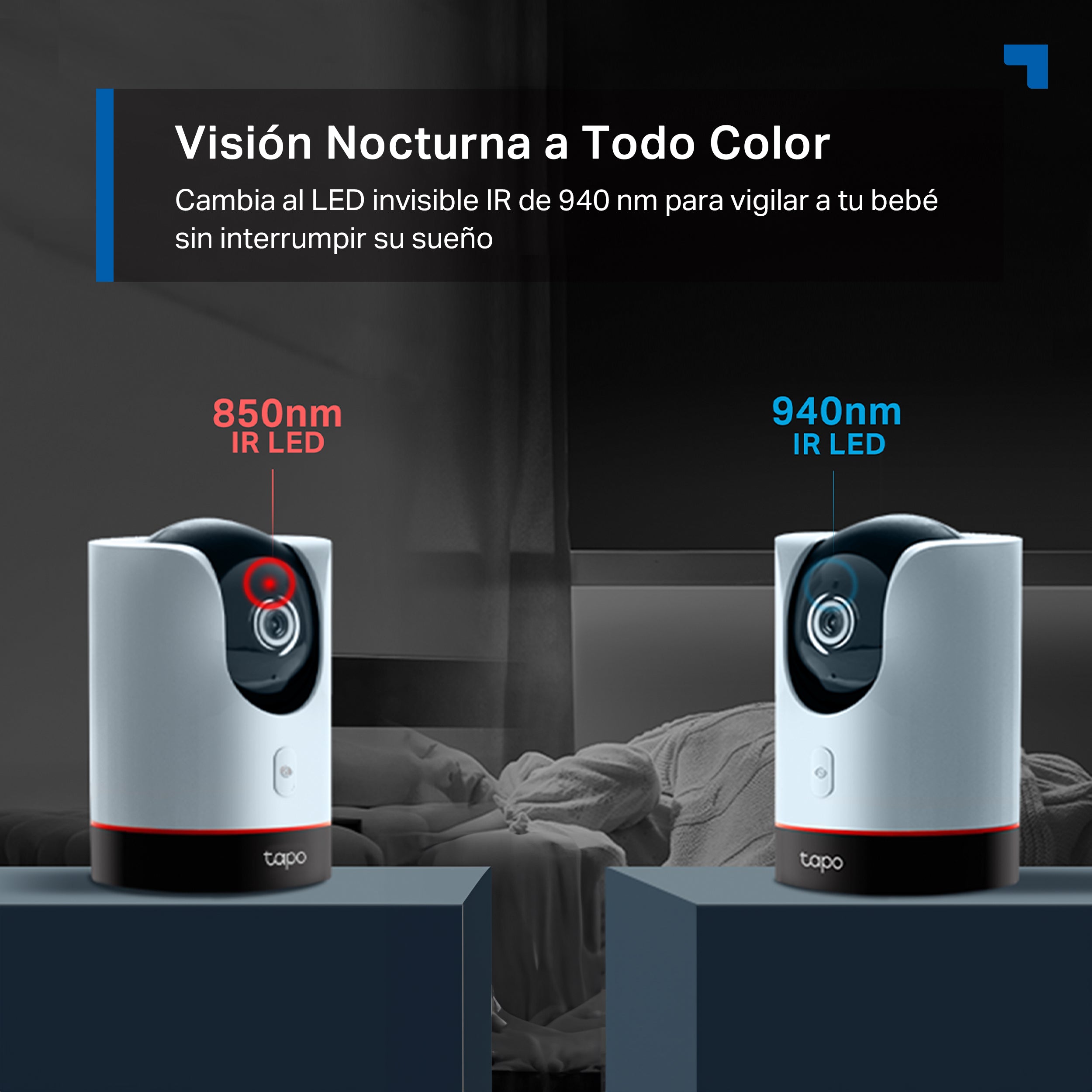 Tapo C225 - Cámara de Vigilancia Wi-Fi Inteligente, Rotación 360º, 2K QHD, Detección IA, Visión Nocturna, Modo Privacidad