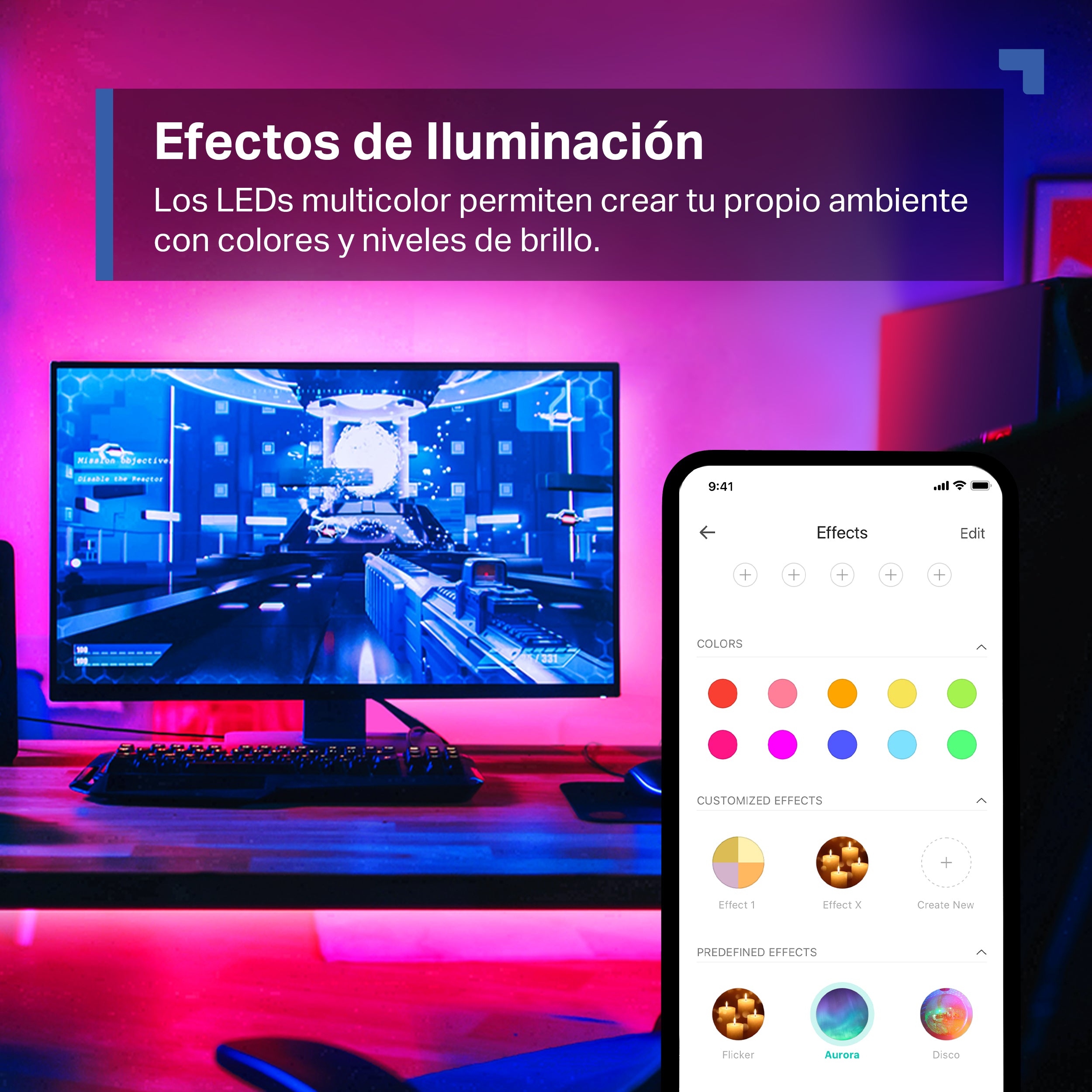 Tapo L900-5 - Tira de Luz LED Inteligente con 16 Millones de Colores RGB, 5 metros