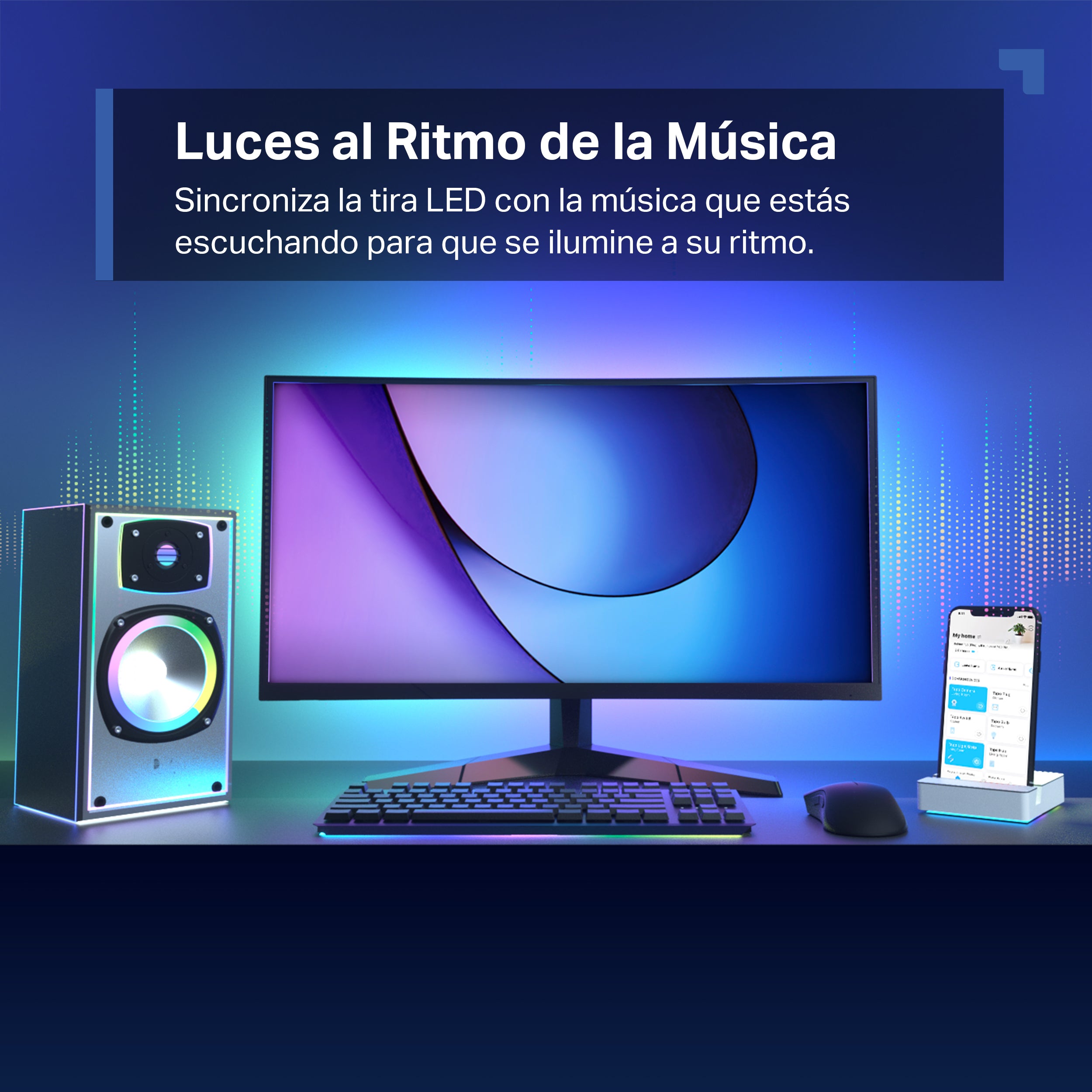 Tapo L900-5 - Tira de Luz LED Inteligente con 16 Millones de Colores RGB, 5 metros