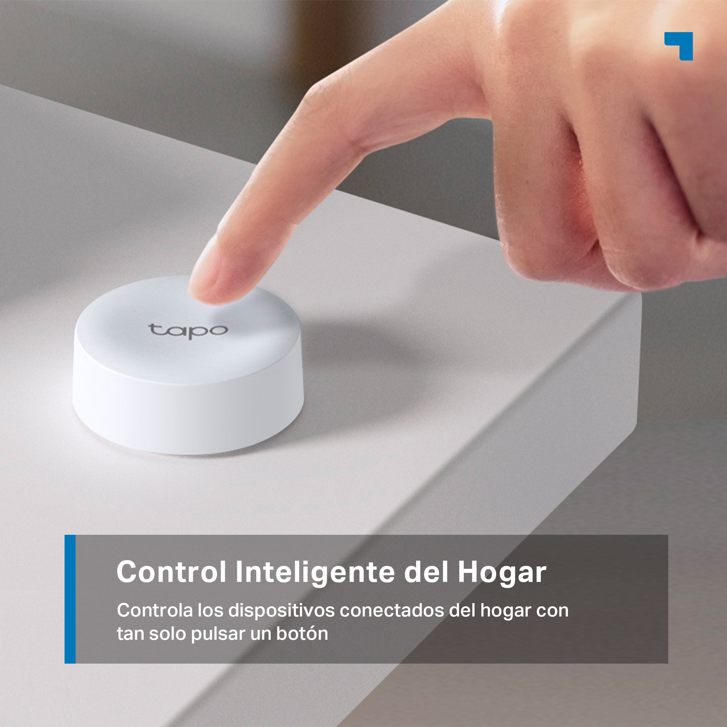 Tapo S200B - Botón Inteligente Tapo, 4 Funciones Personalizadas, Acciones Inteligentes, Montaje Flexible