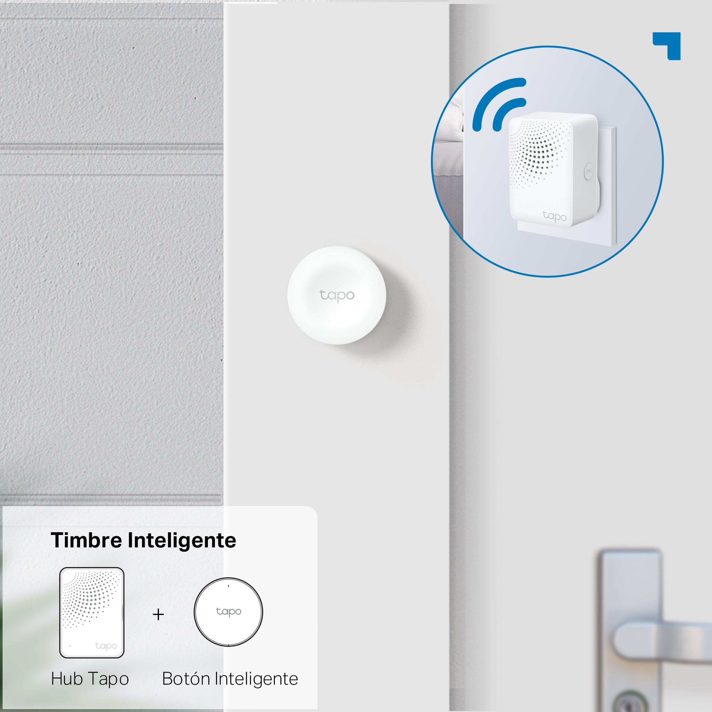 Tapo S200B - Botón Inteligente Tapo, 4 Funciones Personalizadas, Acciones Inteligentes, Montaje Flexible
