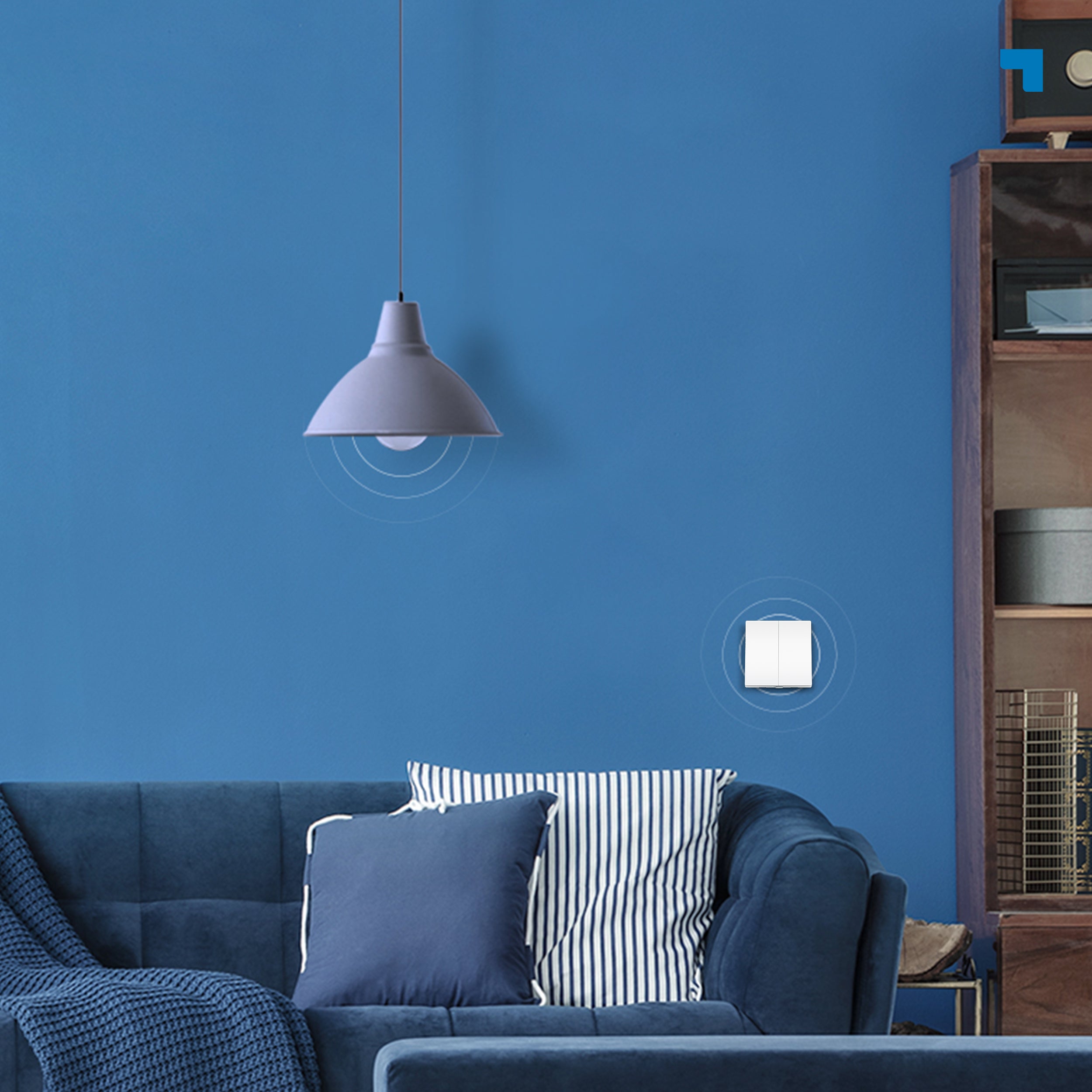 Tapo S220 - Interruptor Inteligente de pared para la luz, Control App Tapo, Control por Voz, Programa Horarios, Modo Ausente