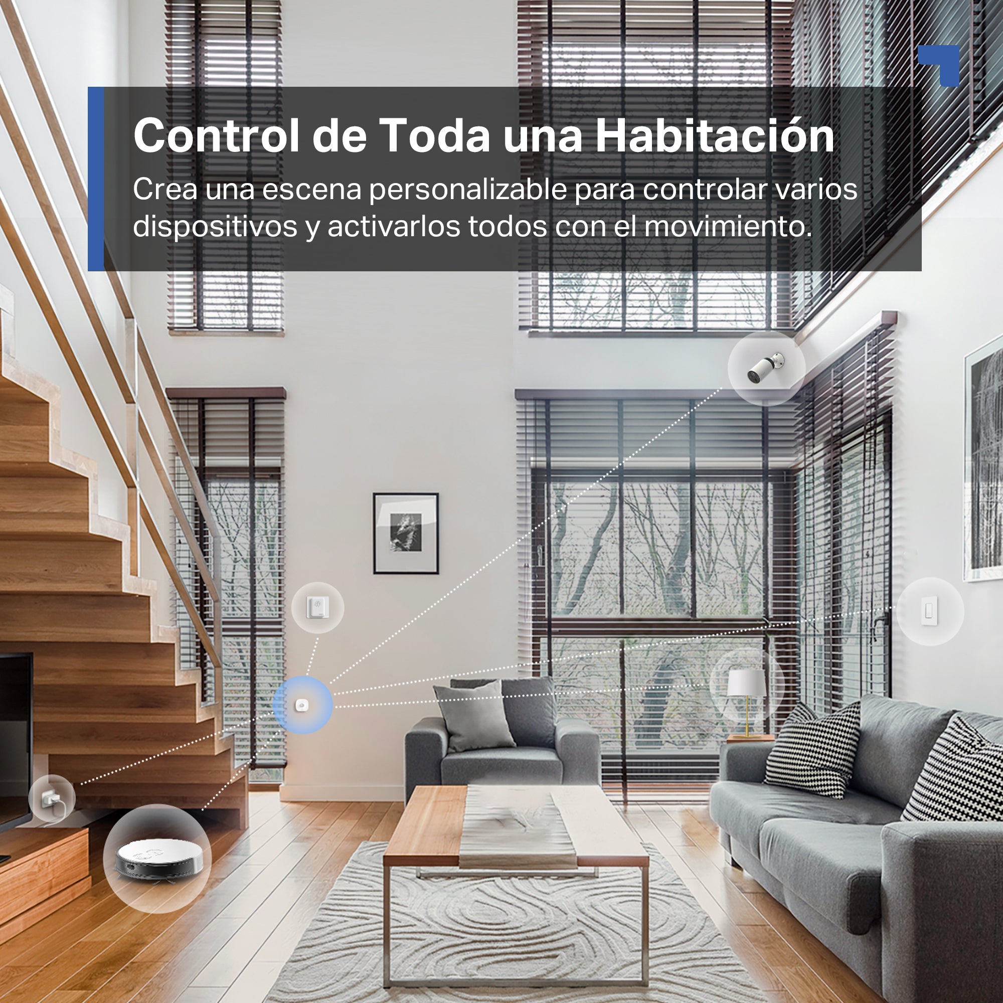 Tapo T30 KIT - Kit de Sensores Inteligentes (2x Sensor de Contacto, 1x Sensor de Movimiento y Hub Tapo)