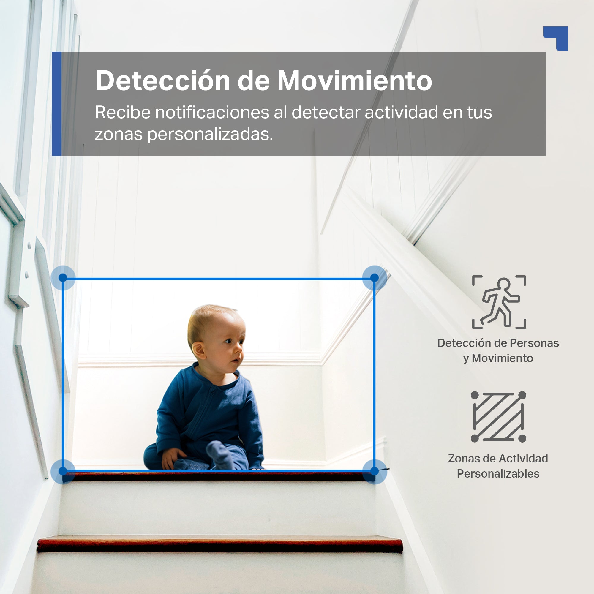 Tapo C110 - Cámara de Vigilancia Wi-Fi Inteligente, 2K 3MP, Detección IA, Visión Nocturna