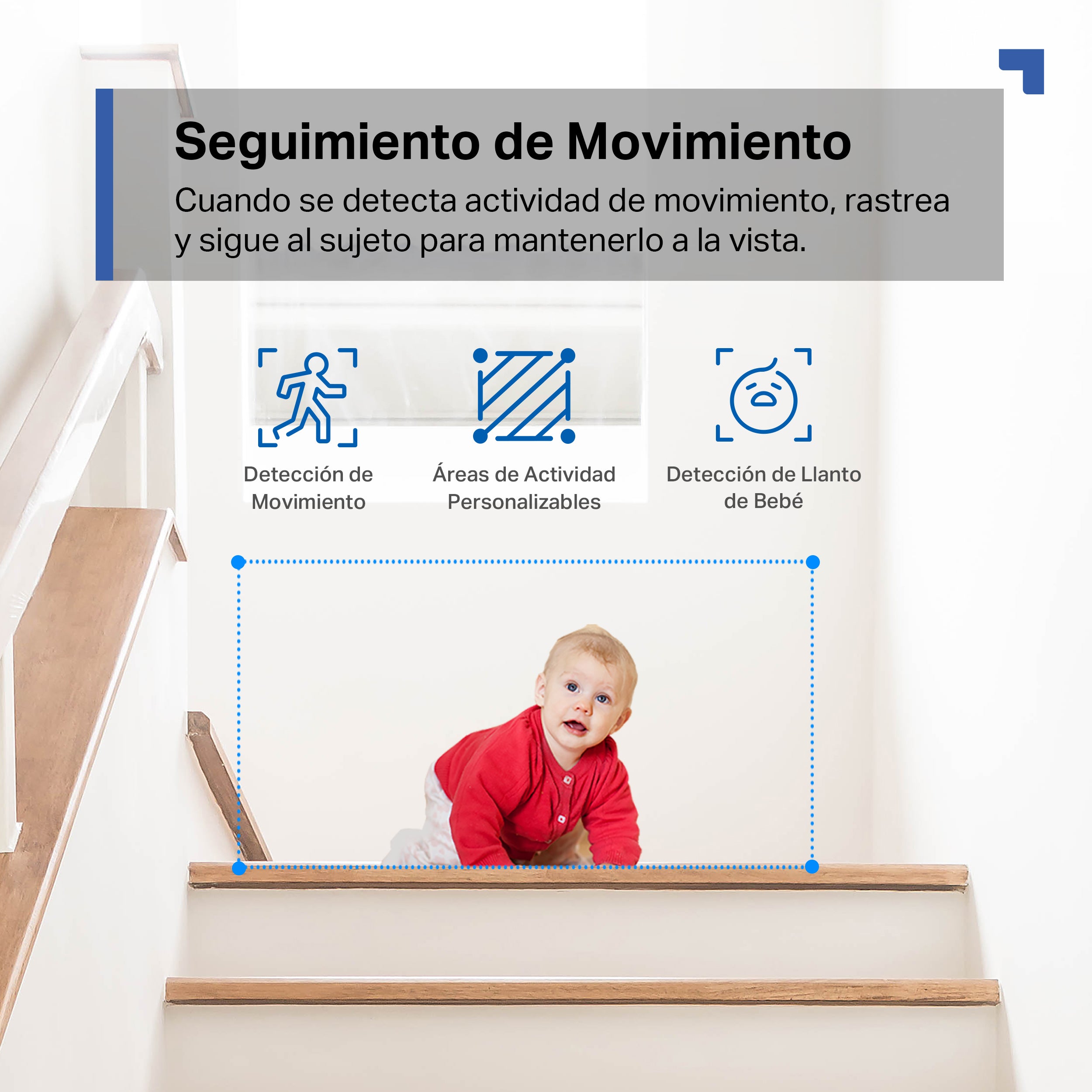 Tapo C200 - Cámara de Vigilancia Wi-Fi Inteligente, Rotación 360º, 1080p, Detección IA, Visión Nocturna