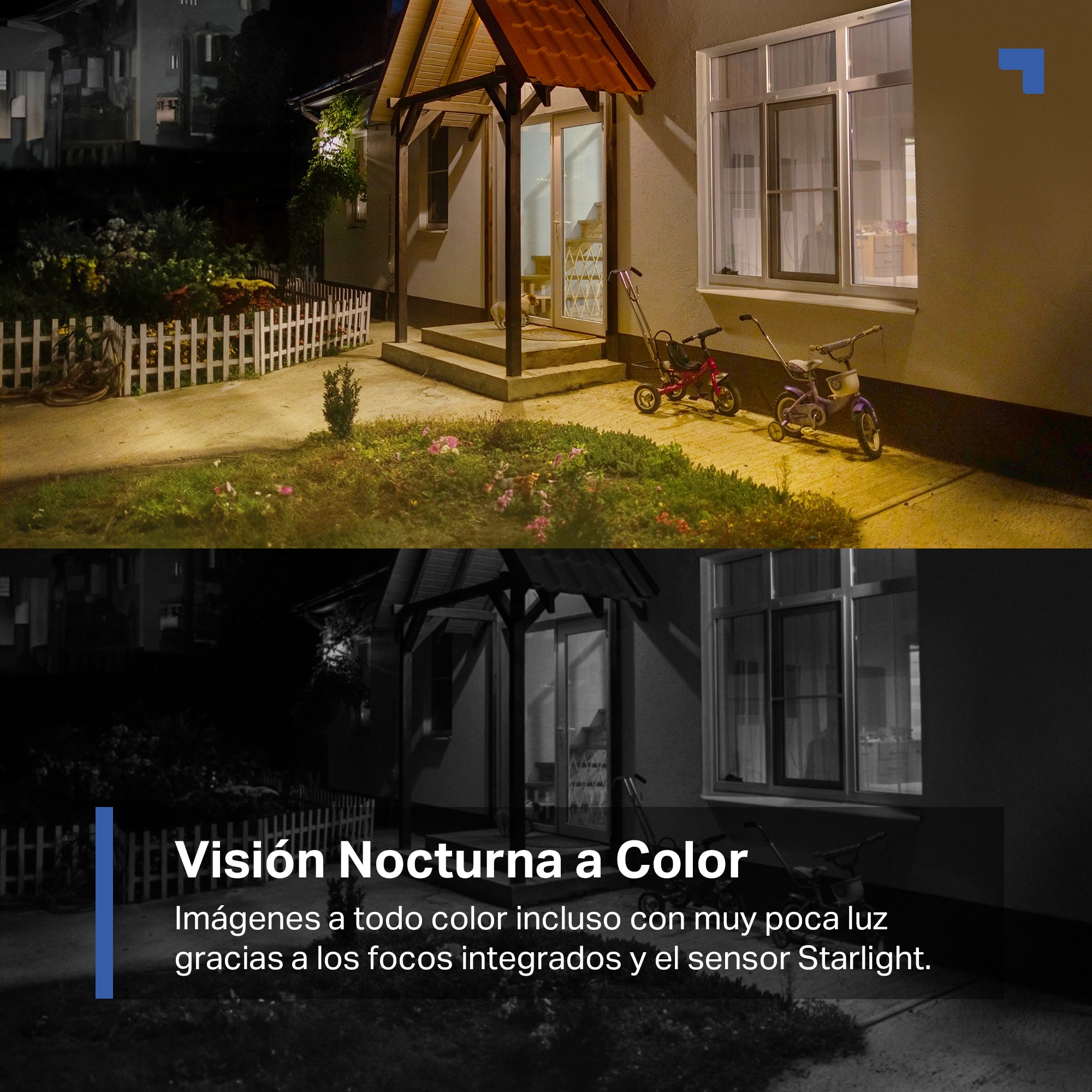 TAPO C410 - Cámara de Seguridad Inteligente Sin Cables para Interiores y Exteriores