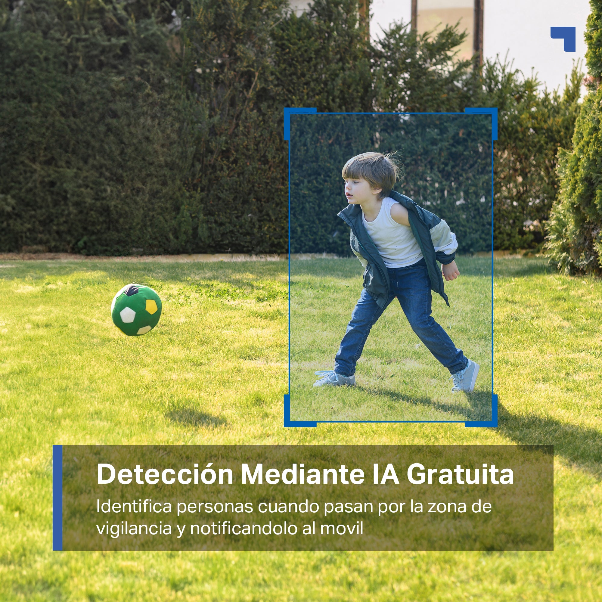 TAPO C410 - Cámara de Seguridad Inteligente Sin Cables para Interiores y Exteriores