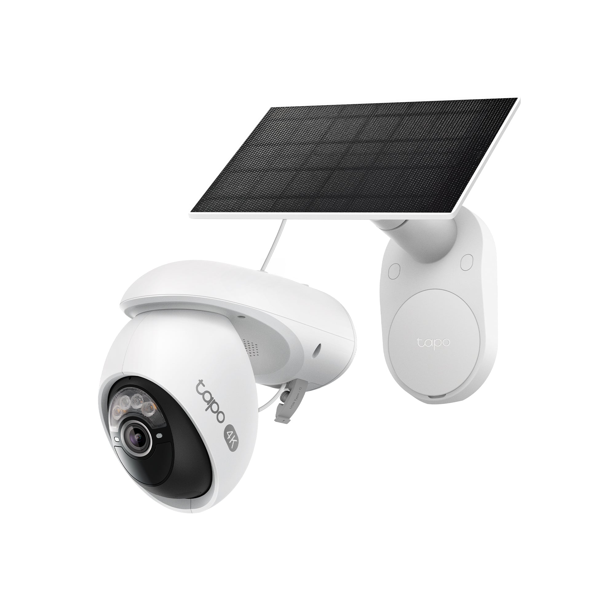 Tapo C660 Kit - Cámara de Seguridad Wi-Fi con Panel Solar y Batería, 4K 8MP, Visión Nocturna a Color