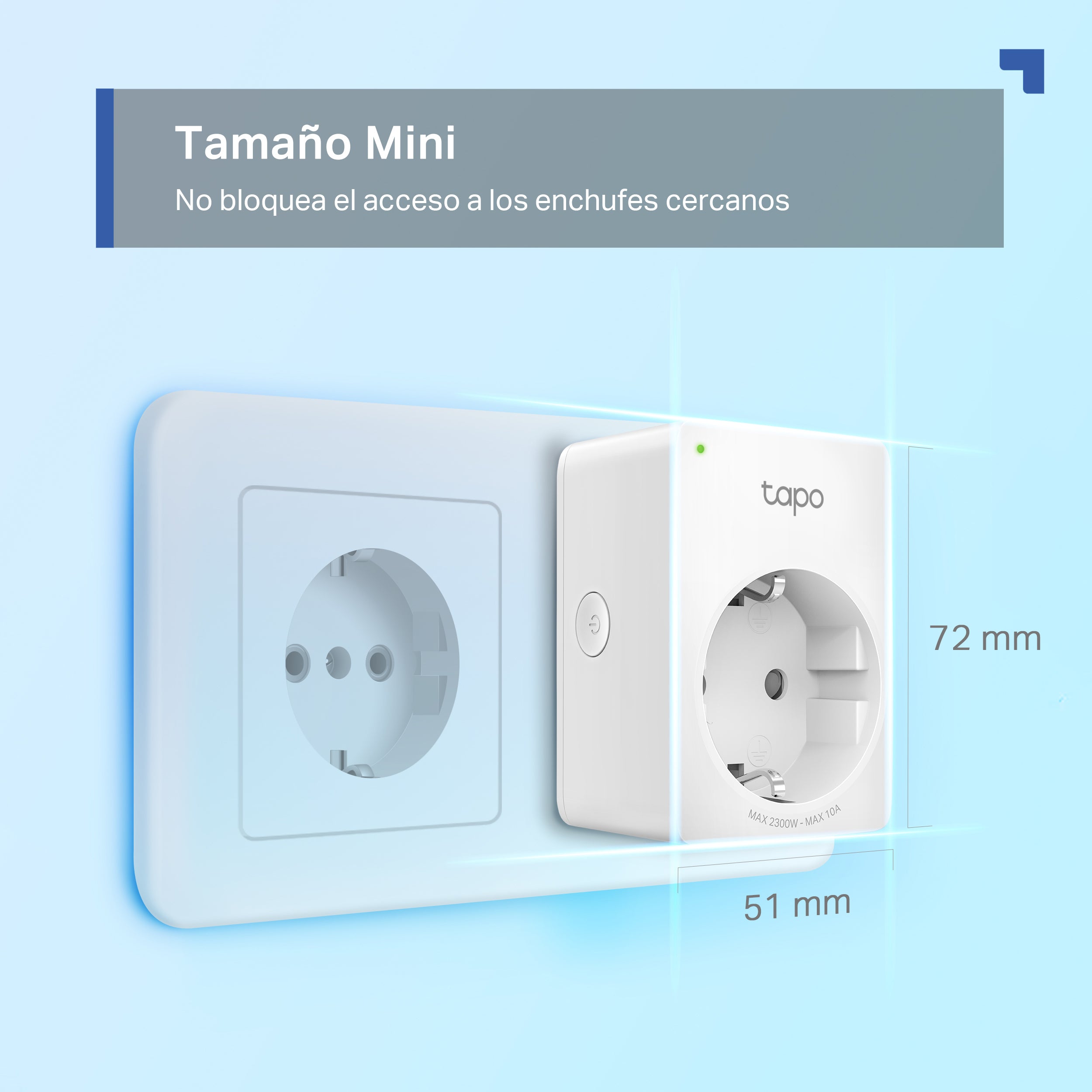 Tapo P100 (4-pack) - Enchufe Wi-Fi Inteligente Mini