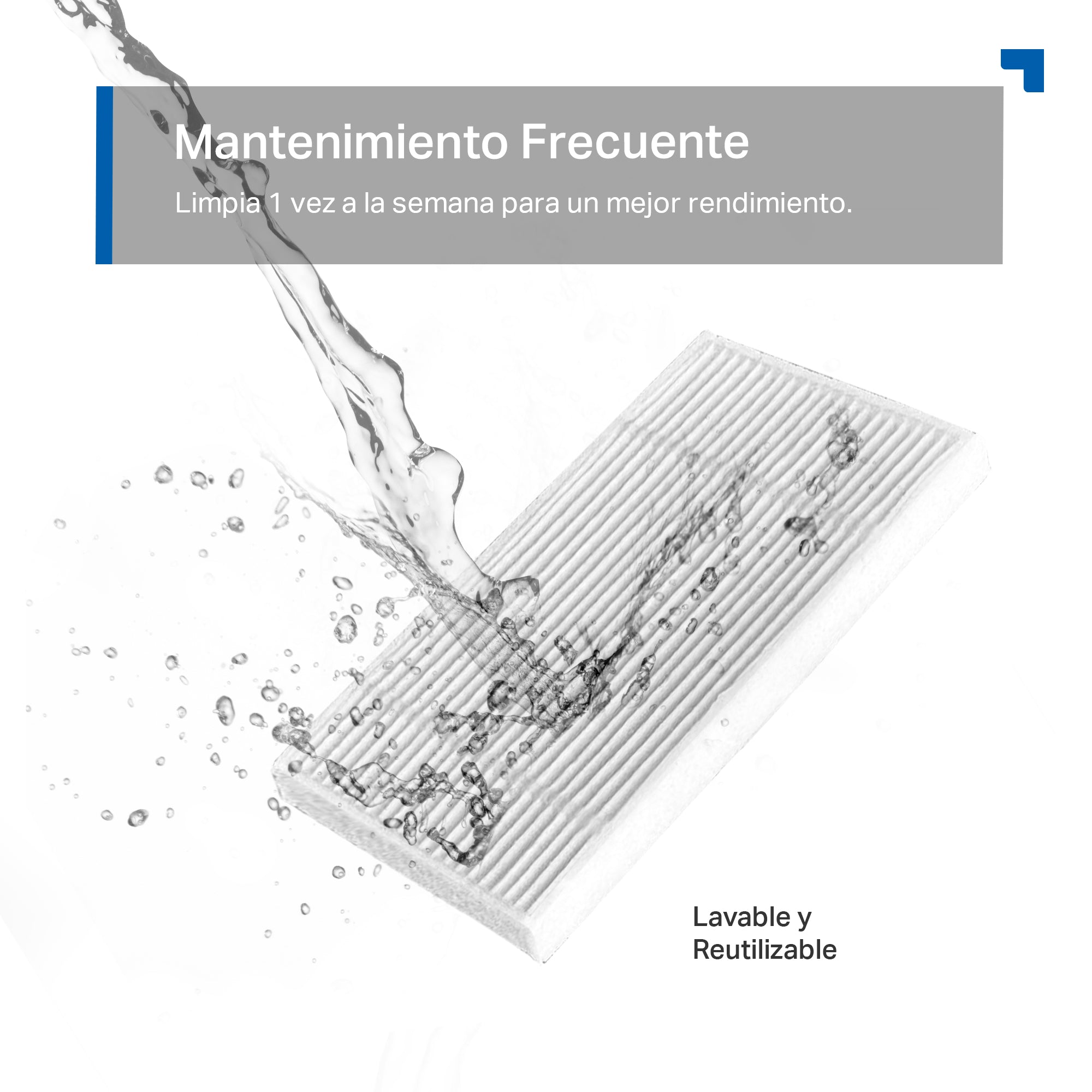 Tapo RVA105 - Kit de Repuestos para Robot Aspirador (1x Cepillo Principal, 2x Cepillo Lateral, 2x Filtro HEPA)