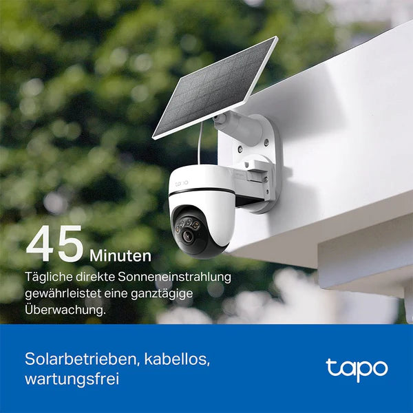 2K 3MP 360° Cámara Solar | Tapo C610 KIT