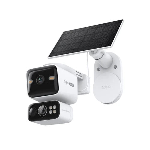 Tapo C645D KIT cámara de seguridad solar con doble lente y panel solar para exteriores