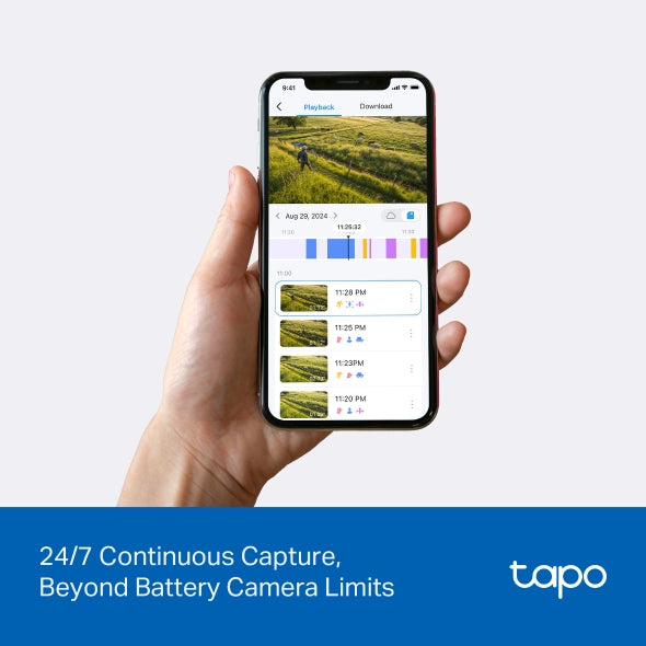 4K 8MP 360° Cámara Solar con Tarjeta SIM | Tapo C665G KIT