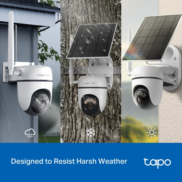 2K 3MP 360° Cámara Solar con Tarjeta SIM | Tapo C615G KIT