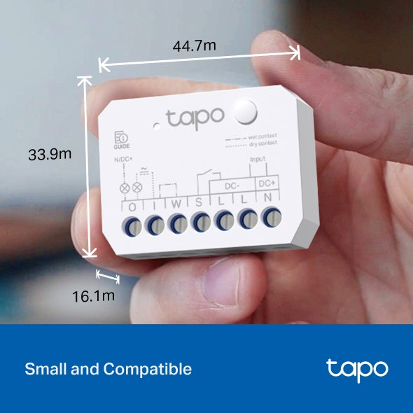 Tapo S110E | Módulo Interruptor Inteligente 1 Canal Control De Garaje Control De Consumo