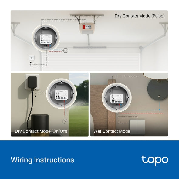 Tapo S110E | Módulo Interruptor Inteligente 1 Canal Control De Garaje Control De Consumo