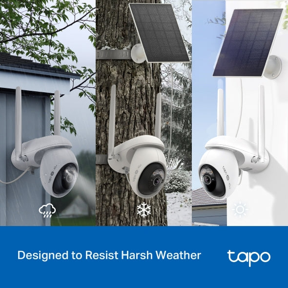 4K 8MP 360° Cámara Solar con Tarjeta SIM | Tapo C665G KIT