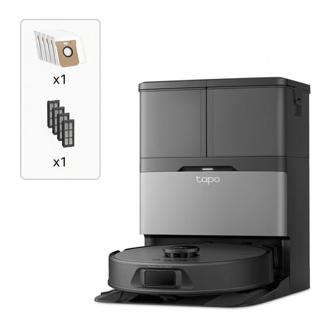 Pack de Tapo RV50 Pro Omni + RVA520 + RVA210