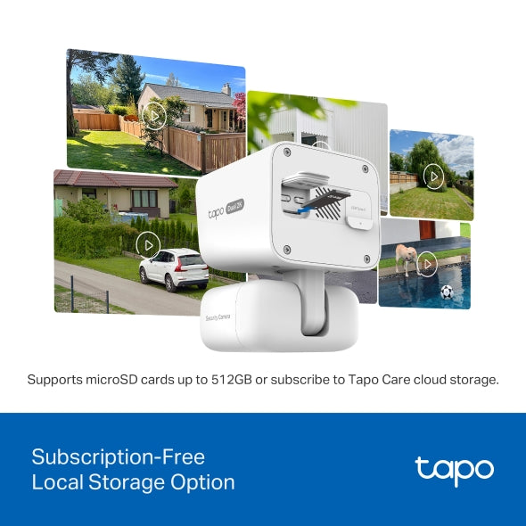 2K+2K Doble Lente 360° Cámara Solar | Tapo C645D KIT