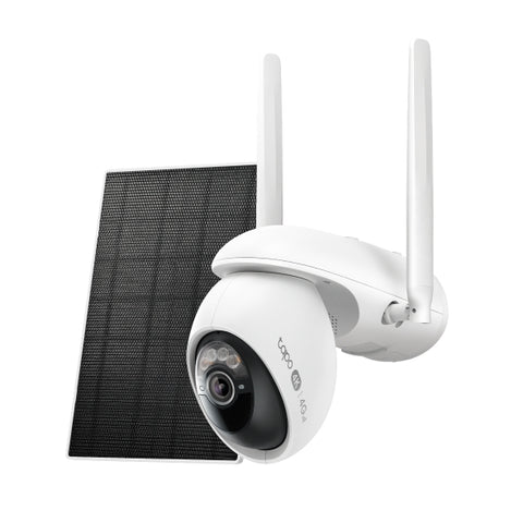 4K 8MP 360° Cámara Solar con Tarjeta SIM | Tapo C665G KIT