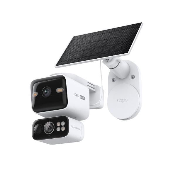 2K+2K Doble Lente 360° Cámara Solar | Tapo C645D KIT