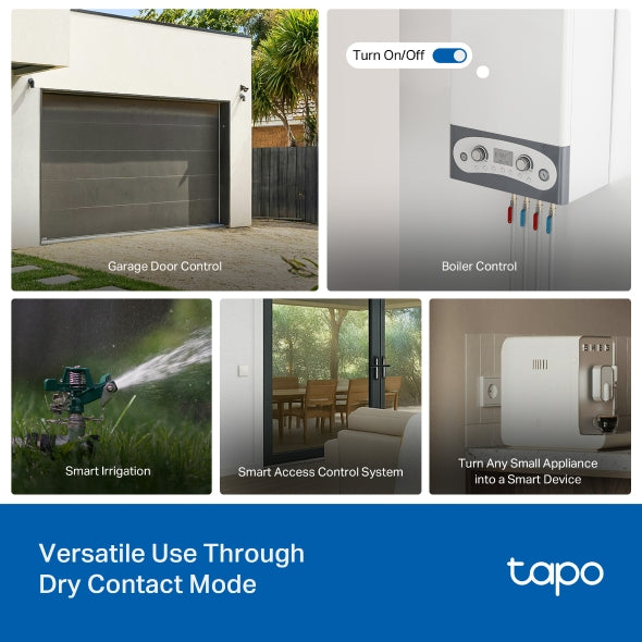 Tapo S110E | Módulo Interruptor Inteligente 1 Canal Control De Garaje Control De Consumo
