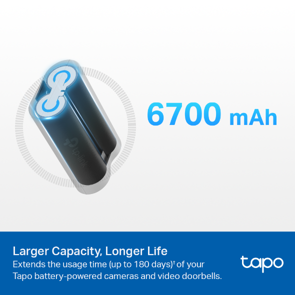 Tapo A100 - Batería de 6700mAh para Productos Tapo