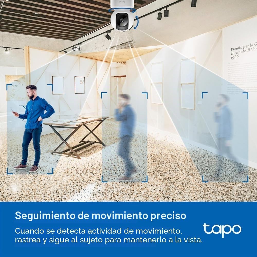 1080p HD IA 360° con Ethernet | Tapo C202