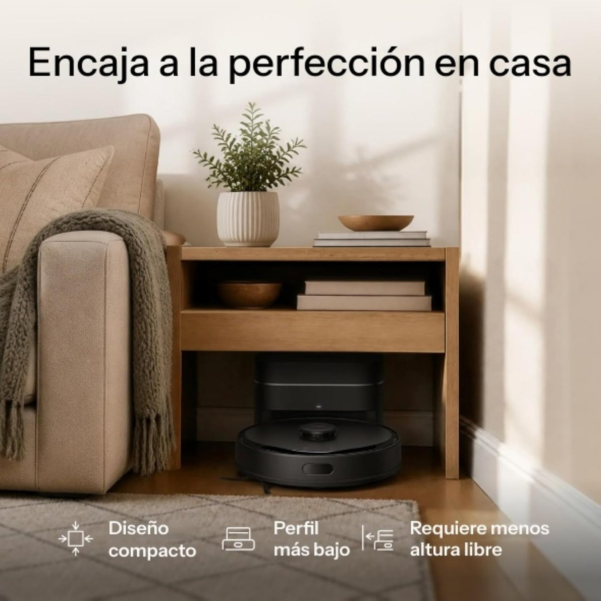 25.000 Pa Robot Aspirador y Friegasuelos con LiDAR y Base de Autovaciado | Tapo RV30 Max Turbo
