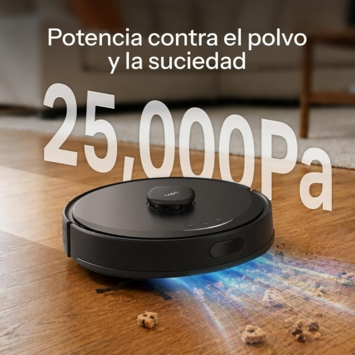 25.000 Pa Robot Aspirador y Friegasuelos con LiDAR y Base de Autovaciado | Tapo RV30 Max Turbo