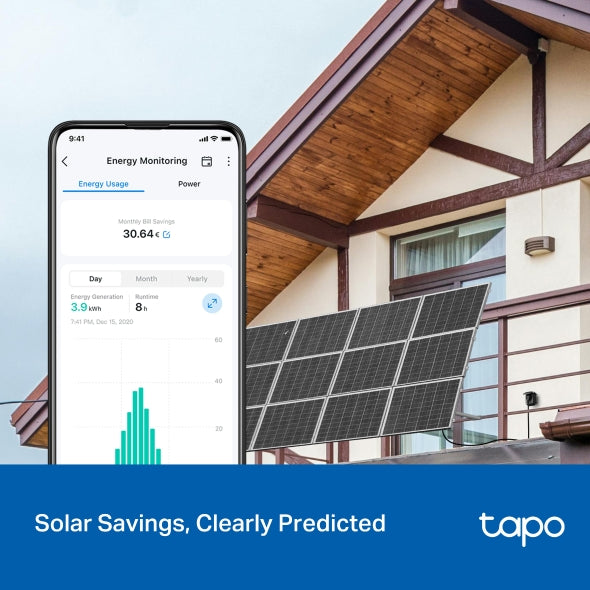 Tapo P410M | Enchufe WiFi Exterior IP54 Resistente al Agua y Polvo