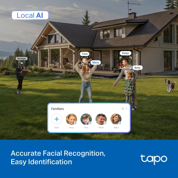 4K 8MP 360° Cámara Solar con Tarjeta SIM | Tapo C665G KIT