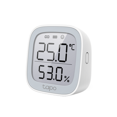 Tapo T315 - Sensor Inteligente de Temperatura y Humedad Tapo, Pantalla 2,7″, Batería de Larga Duración