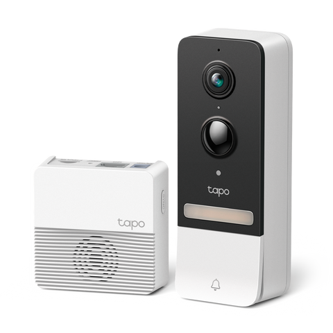 Tapo D230S1 - Timbre Inteligente con Vídeo y Batería, 2K QHD, Visión Nocturna