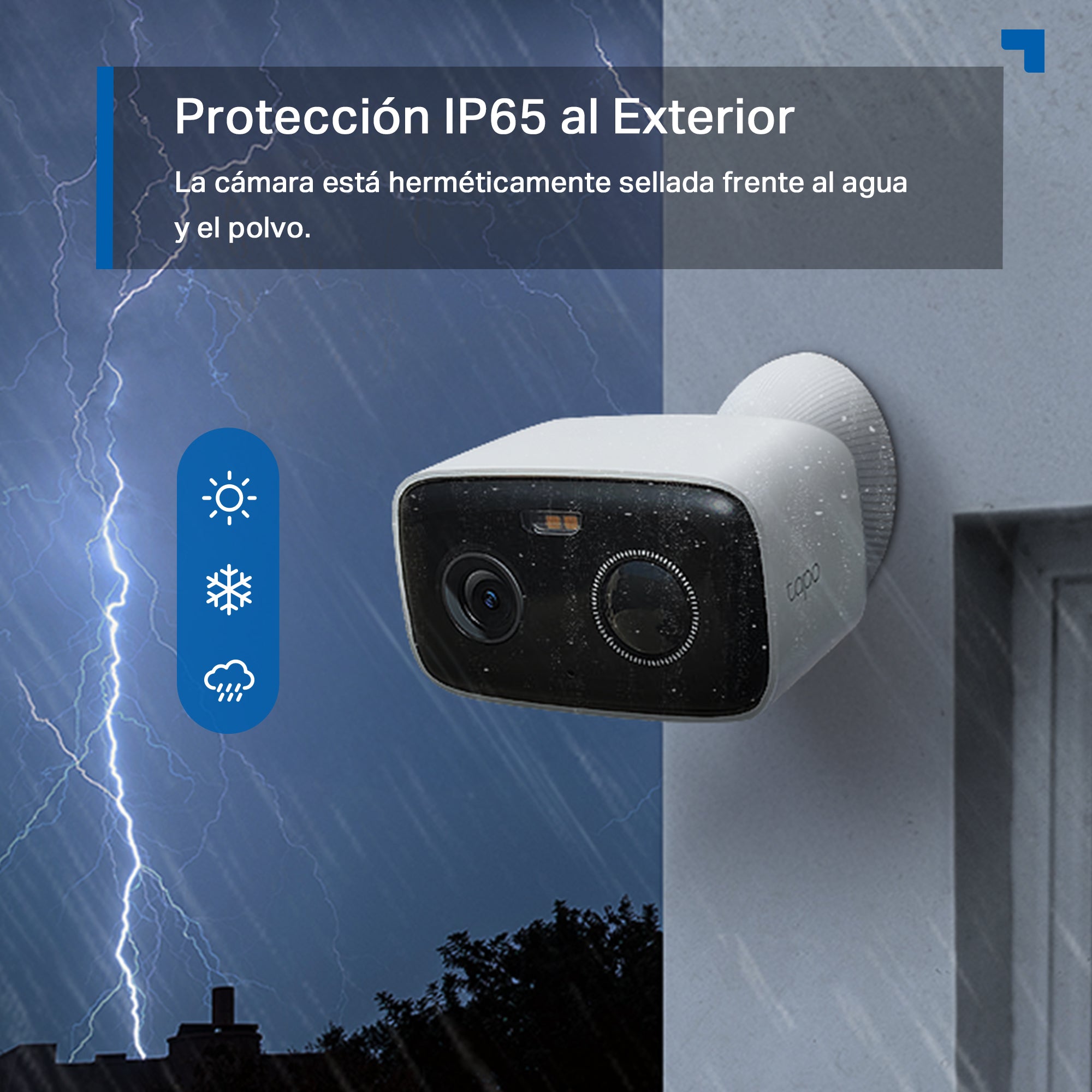 Tapo C400 - Cámara de Vigilancia para Exterior 1080p con Batería Recargable y Detección IA