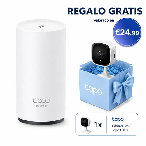 Deco X50-Outdoor | Sistema Wi-Fi 6 Mesh AX3000 para Exteriores