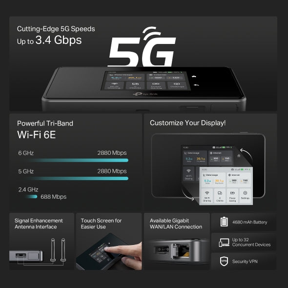 M8550 | Router Portátil 5G M8550