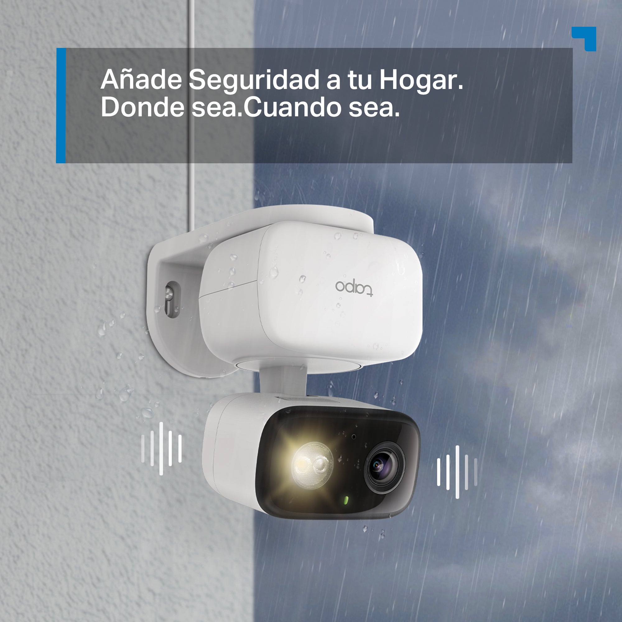Tapo C206 - Cámara Wi-Fi de Seguridad para Interior / Exterior, 1080p, Visión Nocturna, Detección IA Gratuita