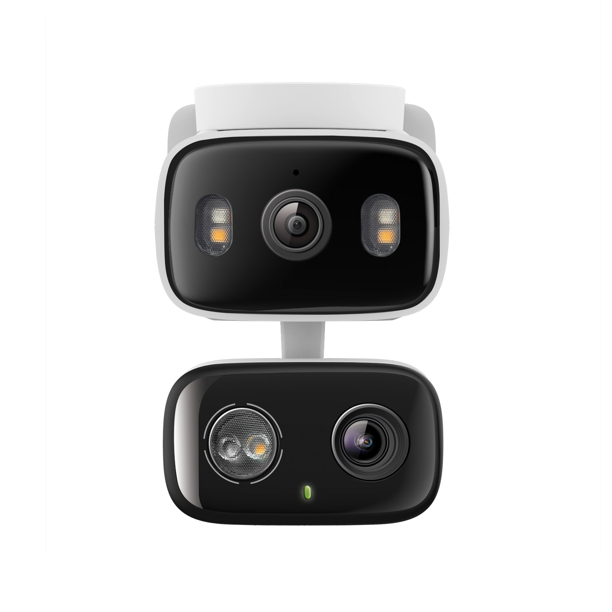 Tapo C246D - Cámara de Vigilancia Wi-Fi Doble Lente 2K QHD para Exterior/Interior, 360º, Detección IA y Resistencia IP65