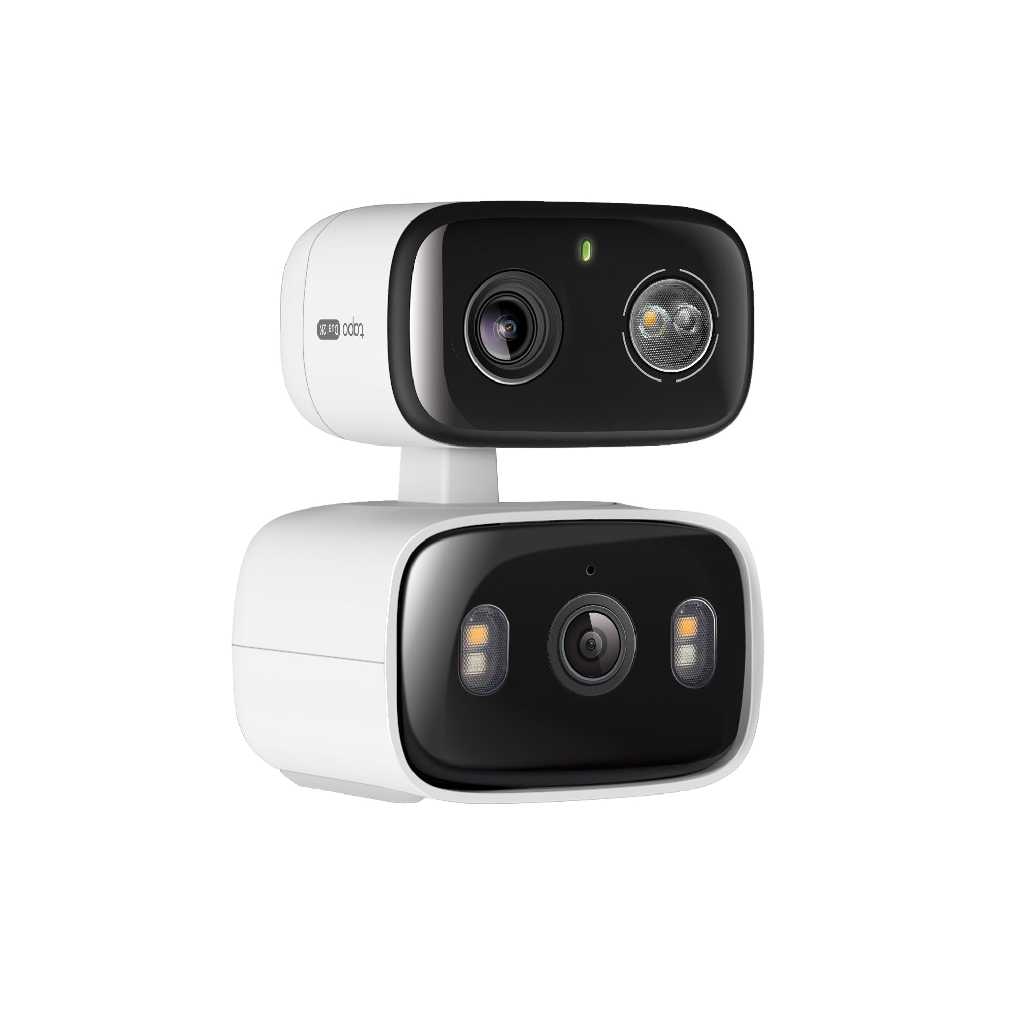 Tapo C246D - Cámara de Vigilancia Wi-Fi Doble Lente 2K QHD para Exterior/Interior, 360º, Detección IA y Resistencia IP65