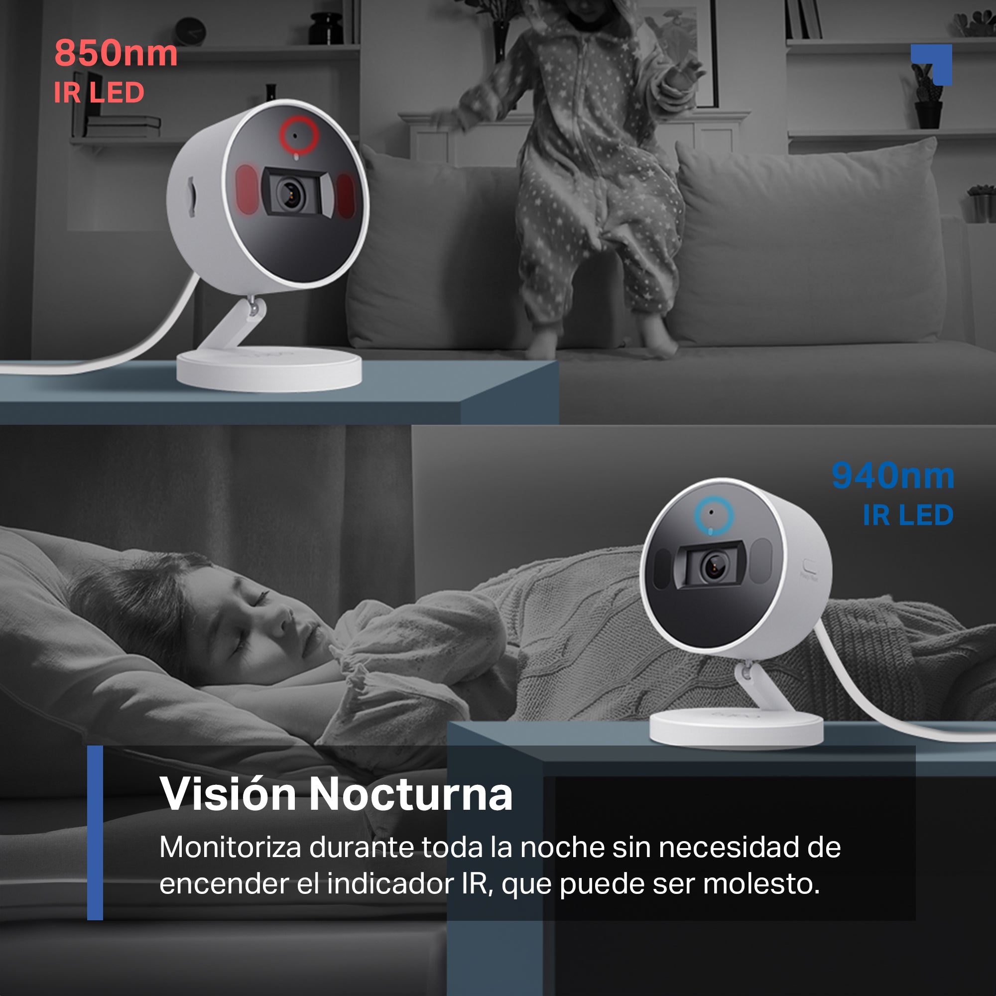 Tapo C125 - Cámara de Vigilancia Base Magnética, Detección por IA y Wi-Fi 6