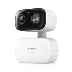 Tapo C216 - Cámara de Vigilancia Wi-Fi 2K para Exterior/Interior, 360º, Detección IA y Resistencia IP65
