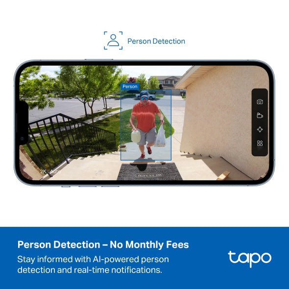 1080p Solar con IA Exterior IP65 | Tapo C400 KIT