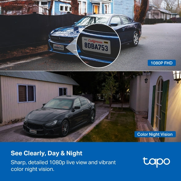1080p Solar con IA Exterior IP65 | Tapo C400 KIT